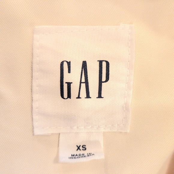 Gap‎ womens XS cream oversized teddy Shacket Cacoon Jacket Coat - Picture 15 of 16